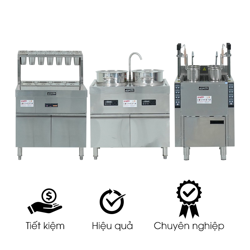 Nồi nấu phở tủ điện rời 120L